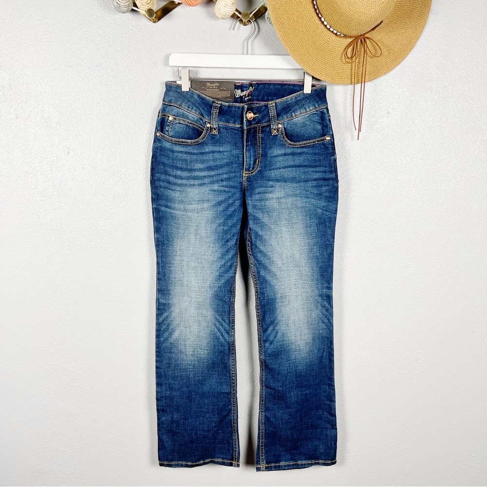 NWT Wrangler Retro Mae Mid-Rise Bootcut Jeans Size 7/8 x 30 - Picture 10 of 12